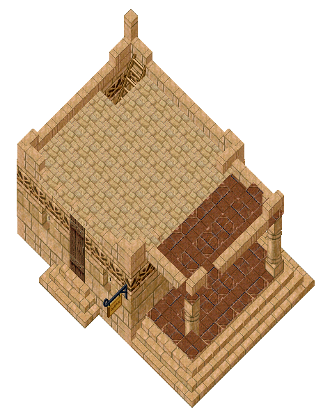 Sandstone House with Patio full size