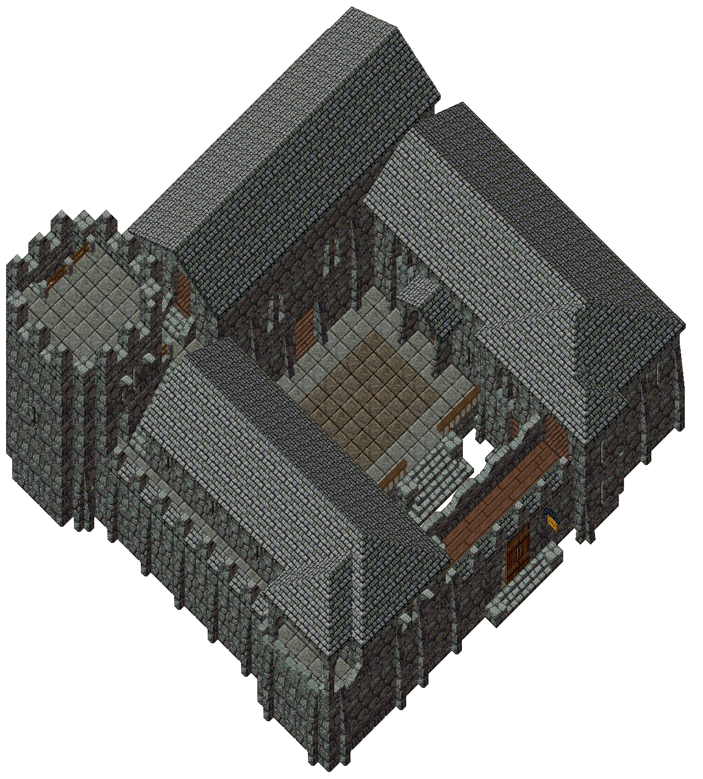 Andarian Courtyard Keep full size